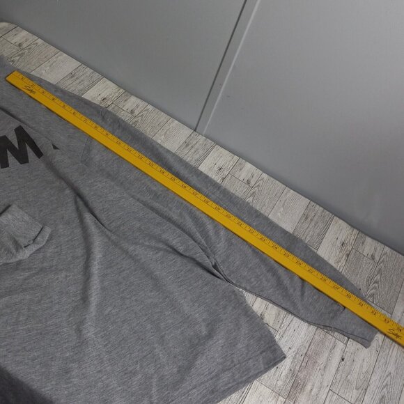 US Army Shirt Men's Lg Improved Physical Fitness Uniform IPFU Gray Mockneck Work - Picture 9 of 13